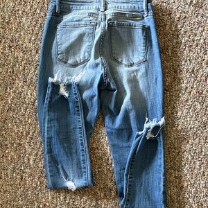 KanCan Light Blue Distressed Skinny Jeans